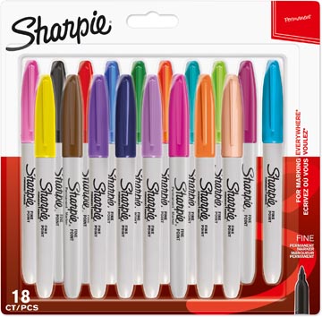 [1996112] sharpie perm marker f bl18 ass