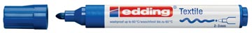 [4500B] textielmarker 4500 blauw
