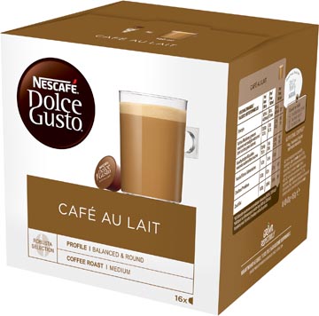 [087226] dolce gusto cafe au lait pk16