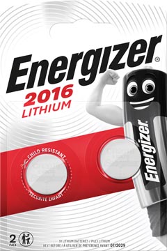 [5352483] ENERGIZER KNOOPCEL CR2016 BLS2