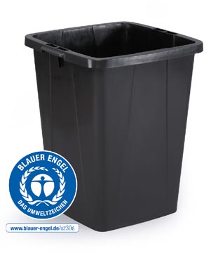 [8505221] durable afvalbak durabi 90l zw