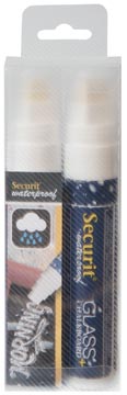 [5281406] waterproof krijtmark l wit 2x