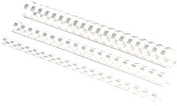[5345406] fellowes bindrug 8mm wit 100x