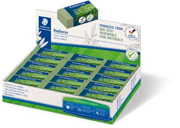 [526835] staedtler gom eco klein groen