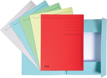 [44800E] dossiermap 3klep a4 ass 10x