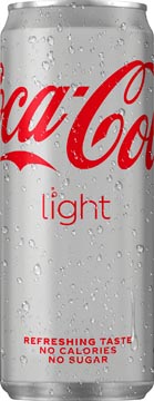 [52109] cola light blik 33cl sleek p24