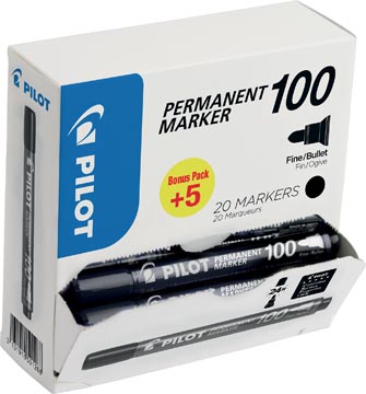[0501268] pilot perm marker 100 zw 15+5