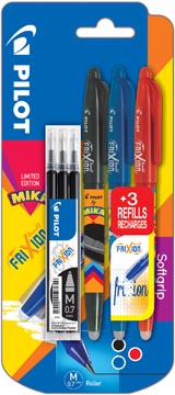 [0520221] FRIXION BALL MIKA BLS 3+VUL ZW