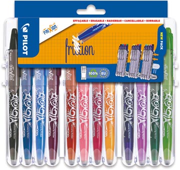 [0551607] pilot frixion roller bl12 ass