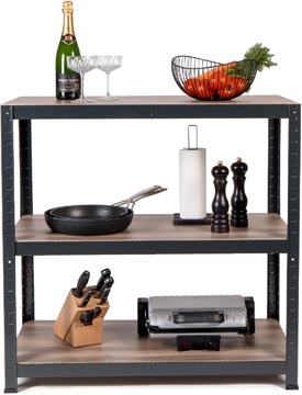 [905014] avasco rek home zwart table