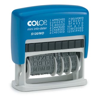 [S120WD] bl woord-datumstemp.colop.4mm