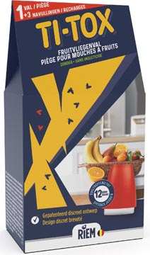 [R63] ti-tox fruitvliegenval+ 3navul