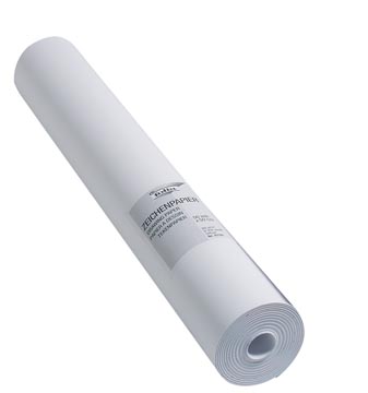 [8150] rl tekenpapier 80g 50cmx50m wt