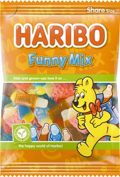 [029008] haribo funny-mix 185gr