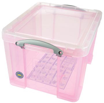 [UB35LRO] rub 35l transparant roze
