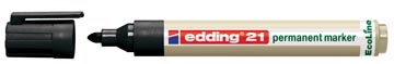 [21Z] marker edding 21 zwart ecol