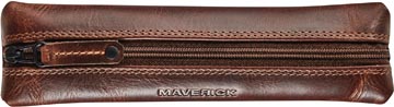 [MA70203] maverick pennenzak leer plat