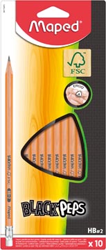 [851732] black peps potl + gum hb 10x