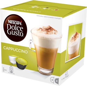 [087204] dolce gusto cappucino pk16