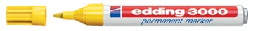 [3000J] edding perm marker 3000 geel