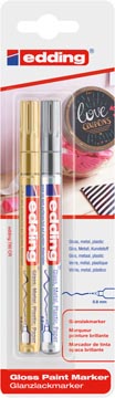 [6077000] bl.2x marker 780 gd/zilver edd