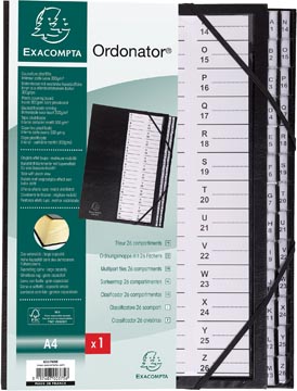 [621765E] sorteermap ordonator pp a-z zw
