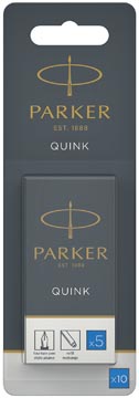 [1950207] parker quink inkt bl bls 10x