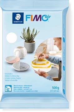 [81000S] boetseerklei 500gr wit fimo