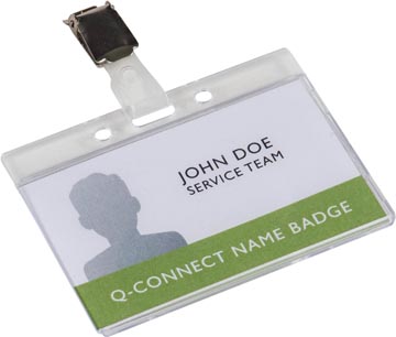 [KF14148] q-connect badge clip 85x45 10x