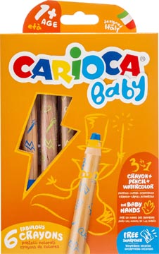 [42817] carioca potlood baby 3in1 ds6