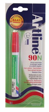 [0690102] marker artline 90n rood bls