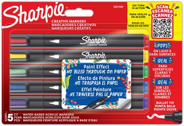 [2201069] sharpie paint marker bls5 ass