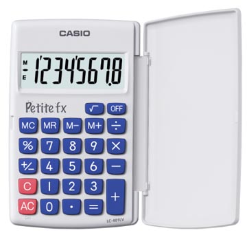 [LC401WT] rekenmachine petite fx wit