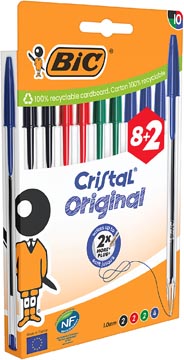[516355] bic cristal bp ass bls 8+2