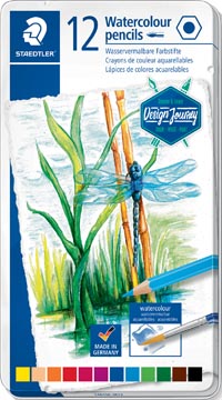 [610CM12] staedtler aquarel potl ds12