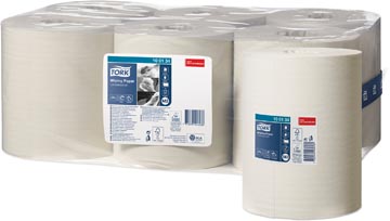 [TORK100134] Tork poetspapier Centerfeed, 1-laags, systeem M2, pak van 6 rollen