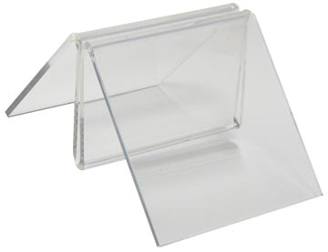 [DEM50YT] menu clip 50mm deflecto