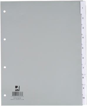 [KF01853] q-connect tabblad a4 pp 10tabs