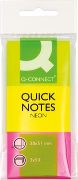 [KF01224] quick notes 50v 38x51 neon 3x