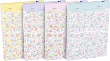 [4094827] floral notitieblok a6 l ass