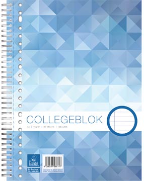 [1058106] collegbl 23g work a4 gelijnd