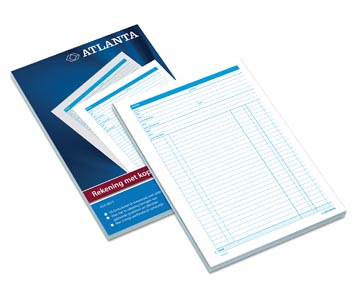 [5414013] rekeningblok a4      5414-013