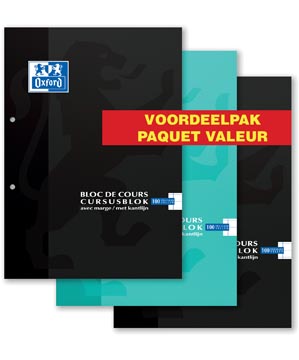 [231710] oxford cursusblok l a4 3x