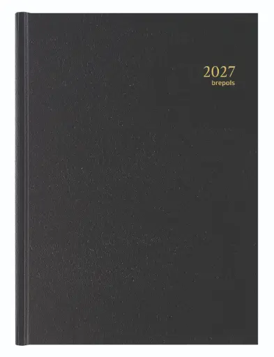 [000213450160] Brepols agenda, Bremax , 2 Santex, zwart 2027