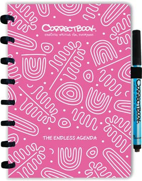 [B235] correctbook agenda a5 roze