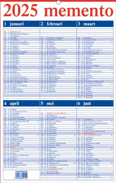 [101] kalender memento 10 nl 2025