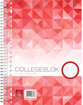 [1058107] Work collegeblok A4 geruit 80 blz, 23-gaats
