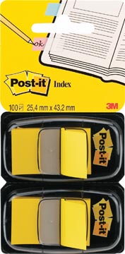 [6802YEL] post-it index 50t bls2 geel