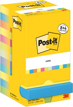 [7129184] post-it energet 100v 76x76 8+4