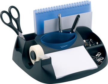 [575100] BUREAU ORGANISER MAPED GR/BLAU